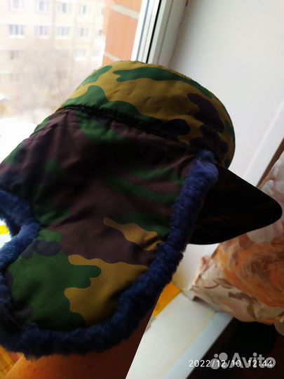 Утепленная кепка мужская