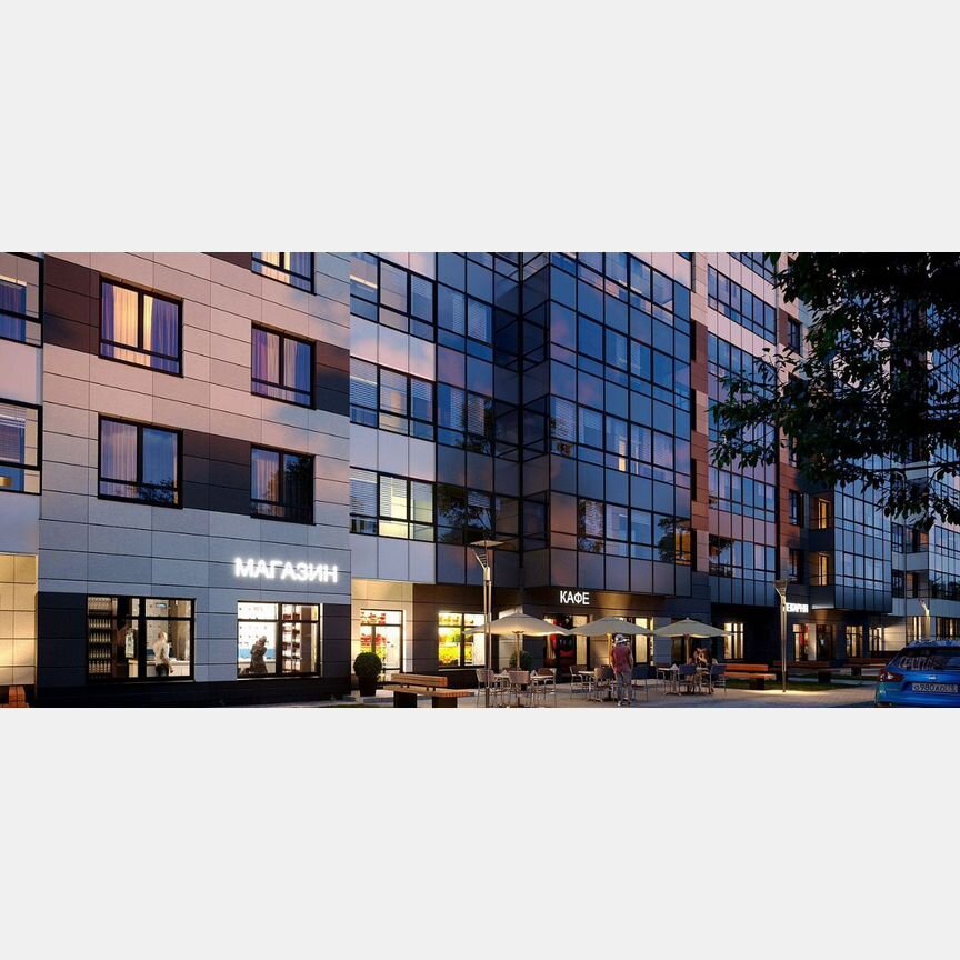 Квартира-студия, 17,1 м², 16/24 эт.
