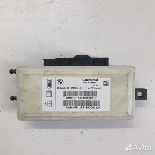 Блок AirBag 65 77 9 385 026 BMW X3 F25 0