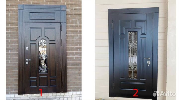 Уличные двери с терморазрывом. Держат 40 градусов