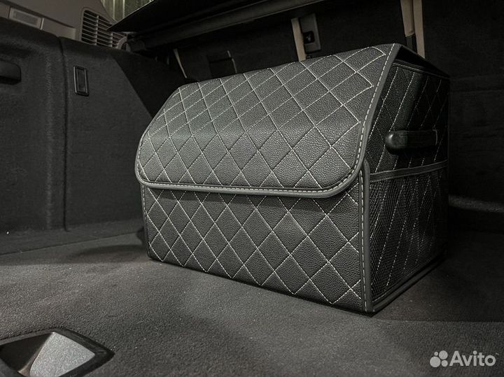 Органайзер S черный, белая строчка 1