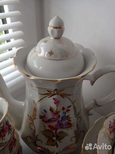 Чайный сервиз фарфор СССР