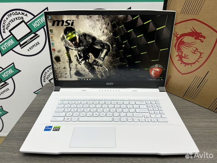 Огромный MSi 12 ядер i5-11400H 16Gb RTX 3050Ti SSD