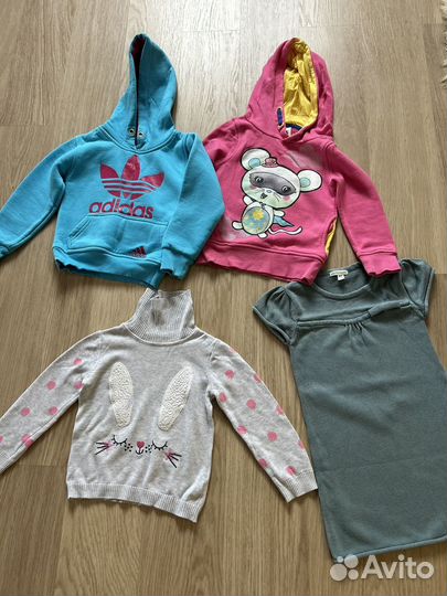 Детские фирменные вещи для девочки 92 98