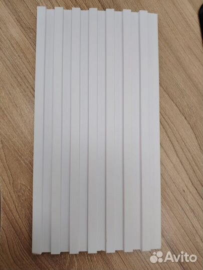 Стеновые панели декоративные рейки