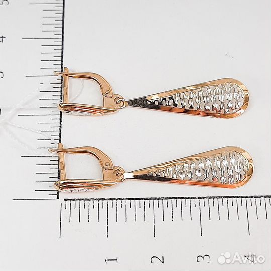 Золотые серьги (16380)