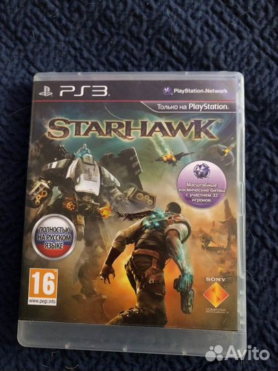 Диск на PS4 StarHawk