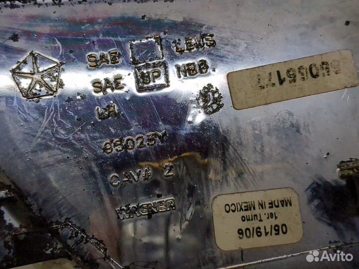 Фара (передняя) Jeep Grand Cherokee, 1998