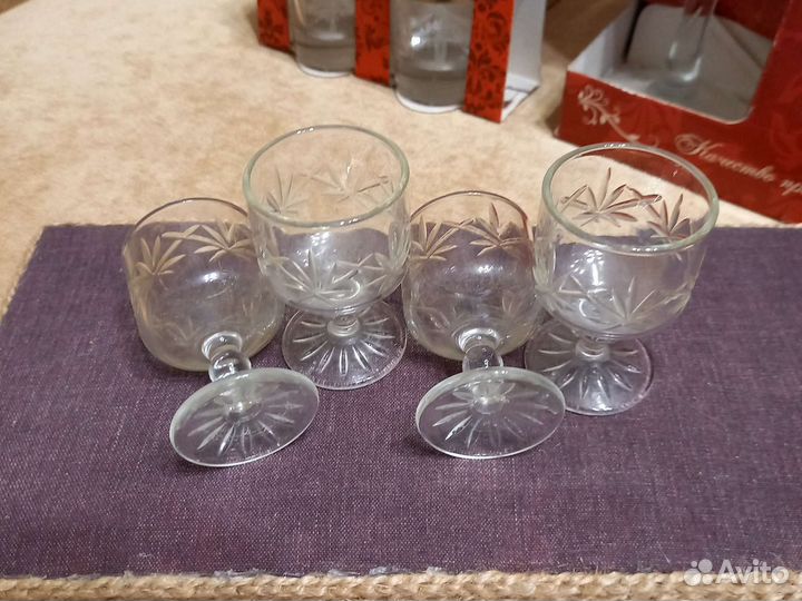 Рюмочки для Бехеровки, бокалы, стопки