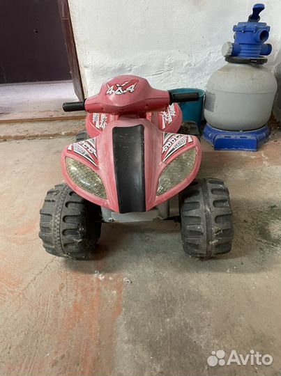 Электроквадроцикл на Запчасти