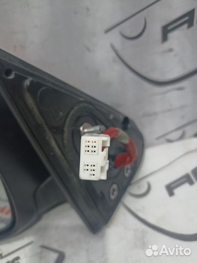 Зеркало toyota porte spade NCP141 NCP145 NSP140 NSP141 9 контактов С ПОВТОРИТЕЛЕМ левое красный, 3P0