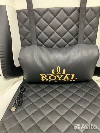 Компьютерное игровое кресло геймерское с массажем