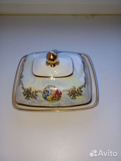 Масленка фарфоровая czech republic m z