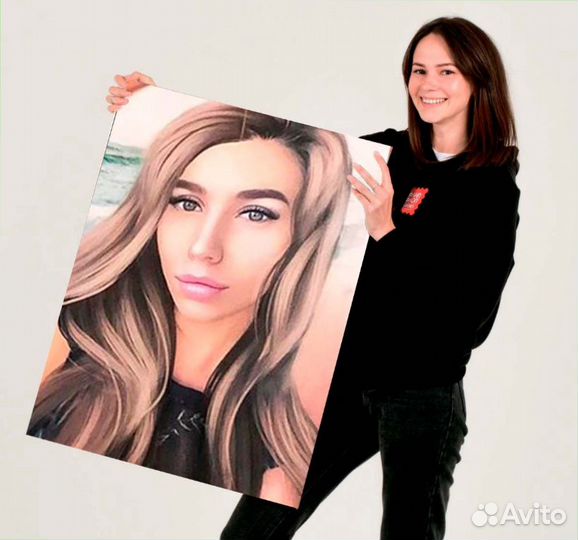 Портрет по фото в подарок