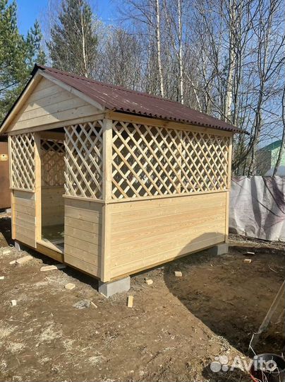 Беседки. Свыше 100 вариантов беседок