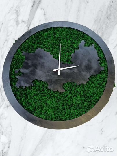 Готовые долговечные панели из мха по вашим размера