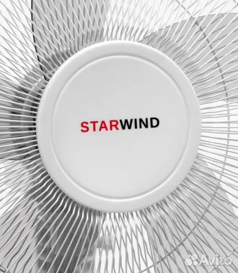 Вентилятор напольный Starwind SAF1252, белый