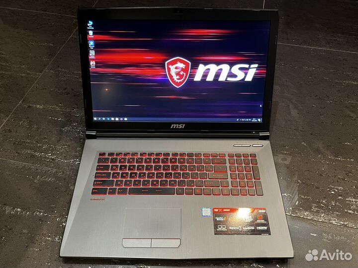 17.3 игровой MSI Gaming Core i7 16 GB ram