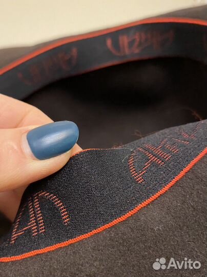 Шляпа коричневая шерсть