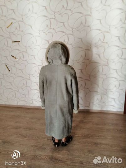 Дубленка натуральная женская 52