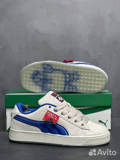 Puma Suede XL Ghostbusters Crush Stay Puft