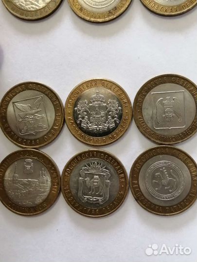 Юбилейные монеты 10