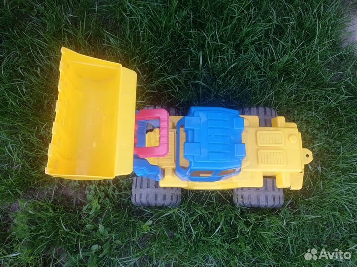 Трактор Великан Погрузчик Полесье машинка