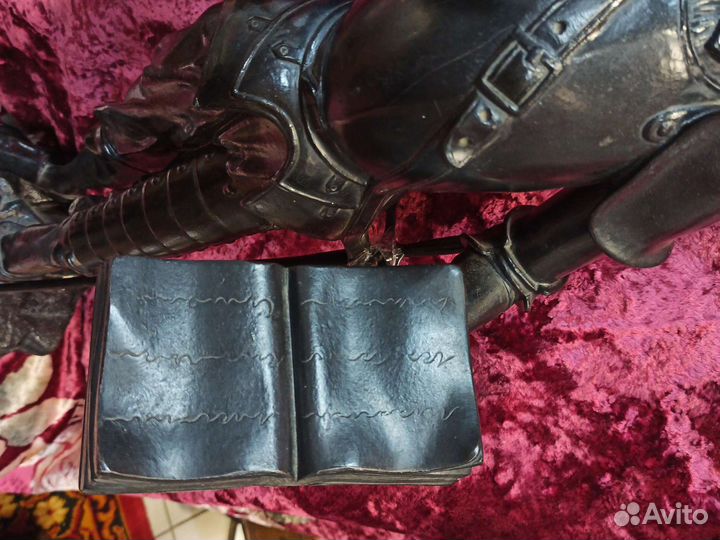 Статуя Дон Кихот чугун