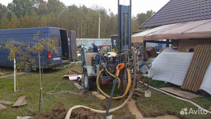 Бурение скважин на воду, чистка скважин