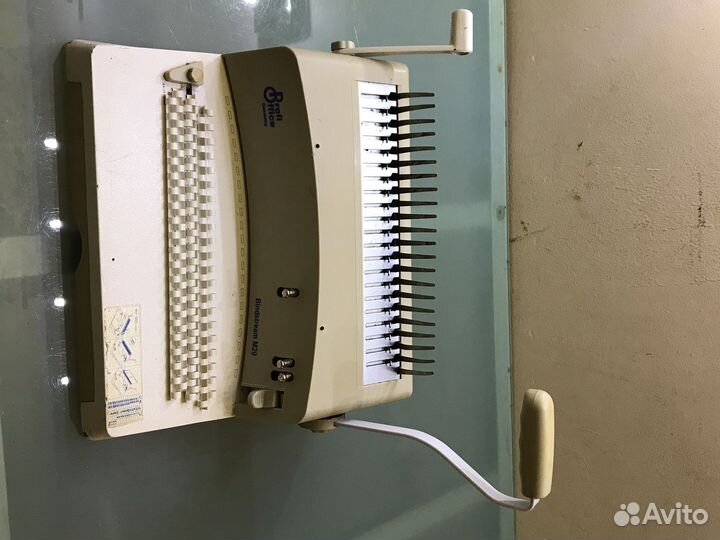 Брошюровщик ProfiOffice Bindstream M20 на пластик