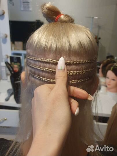 Наращивание волос, Голливудское наращивание, тресс