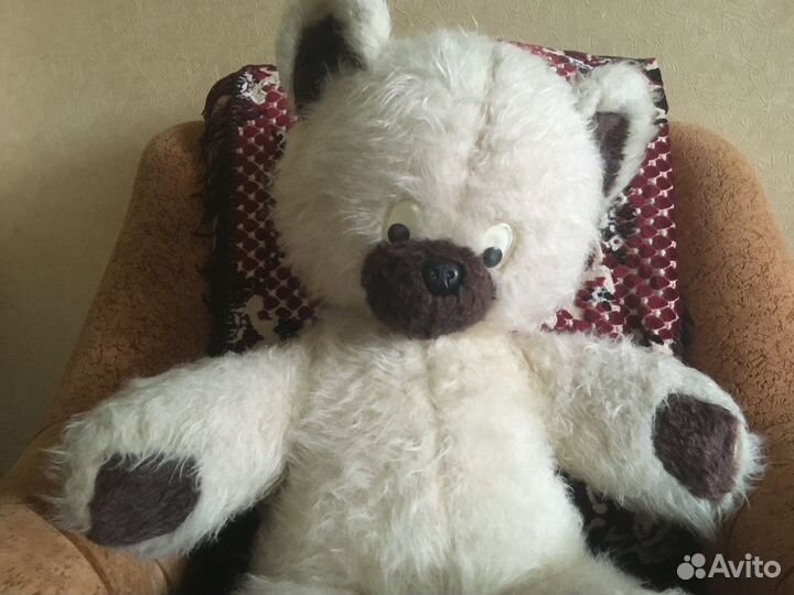 Медведь мягкая игрушка большой 1980 года гдр