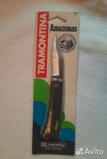 Нож Tramontina Amazonas новый (винтаж)