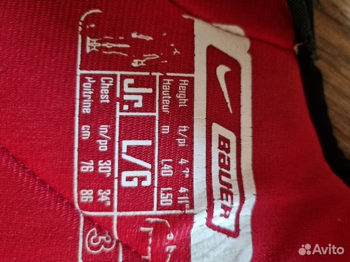 Нагрудник и шорты хоккейные детские