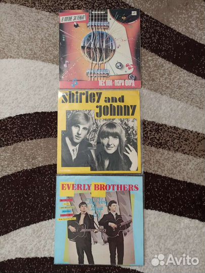 Виниловые пластинки рок