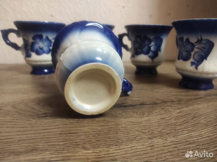 Чайные чашки набор из 5штук