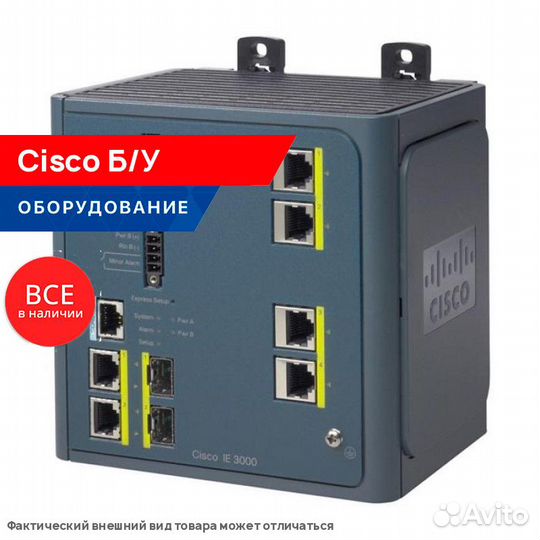 Коммутатор Cisco IE-3000-8TC (used)