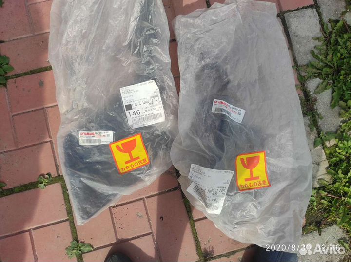 Крышки подножек Yamaha T-Max