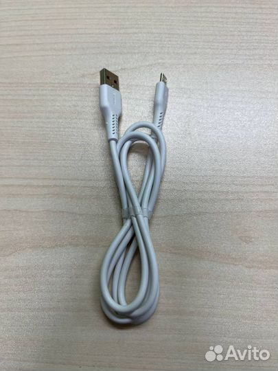 Кабель USB-Micro USB Walker C315, 2.1 А, белый