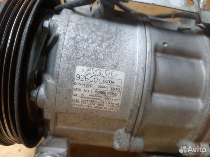 Компрессор кондиционера Nissan Fuga PY50 VQ35DE