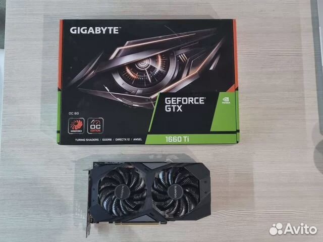 Gigabyte Geforce GTX 1660 Ti 6GB