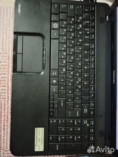 Ноутбук toshiba 15.6/4 ядра/i5/HDD/4Gb