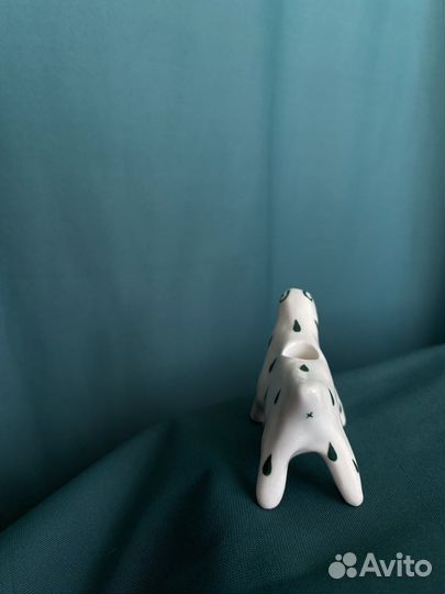 Подсвечник для тонкой свечи. Керамика