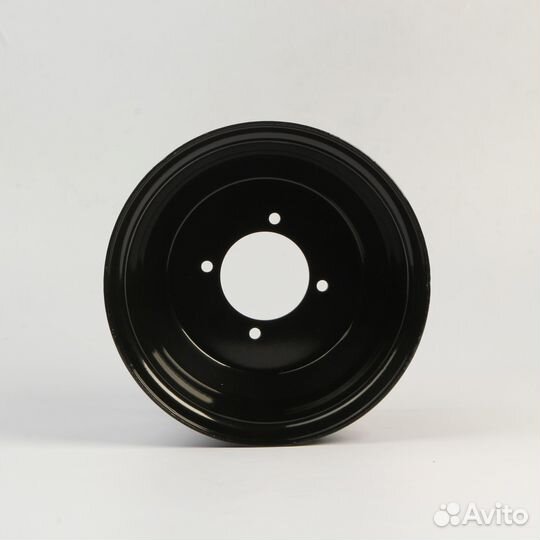 Диск R8 передний 4-отв, черный (с отверстиями для