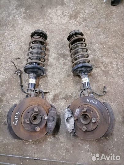 Диски тормозные Volkswagen Golf 3