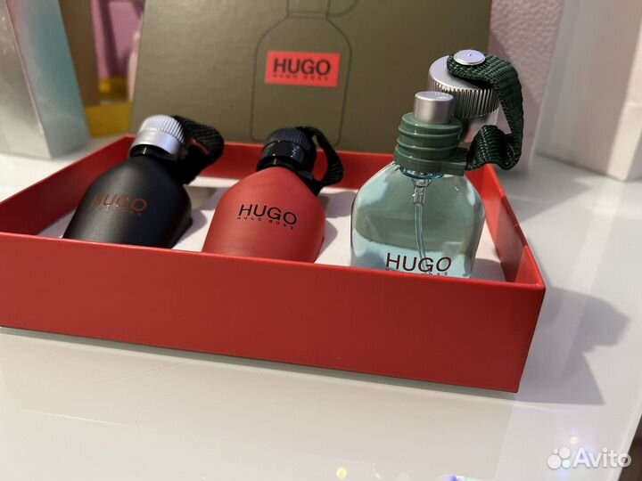 Набор мужской hugo, подарок, парфюм, духи