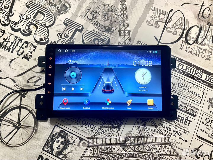 Андройд магнитола Сузуки Гранд Витара