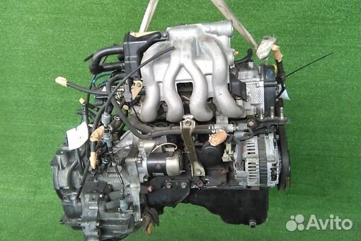 Двигатель в сборе двс mazda demio DW5W B5