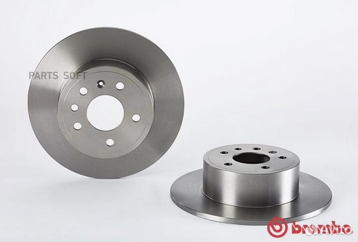 Brembo 08701510 Диск тормозной Standard зад