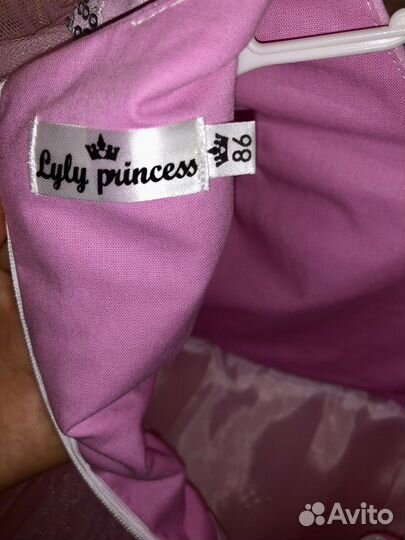 Платье для девочки 86